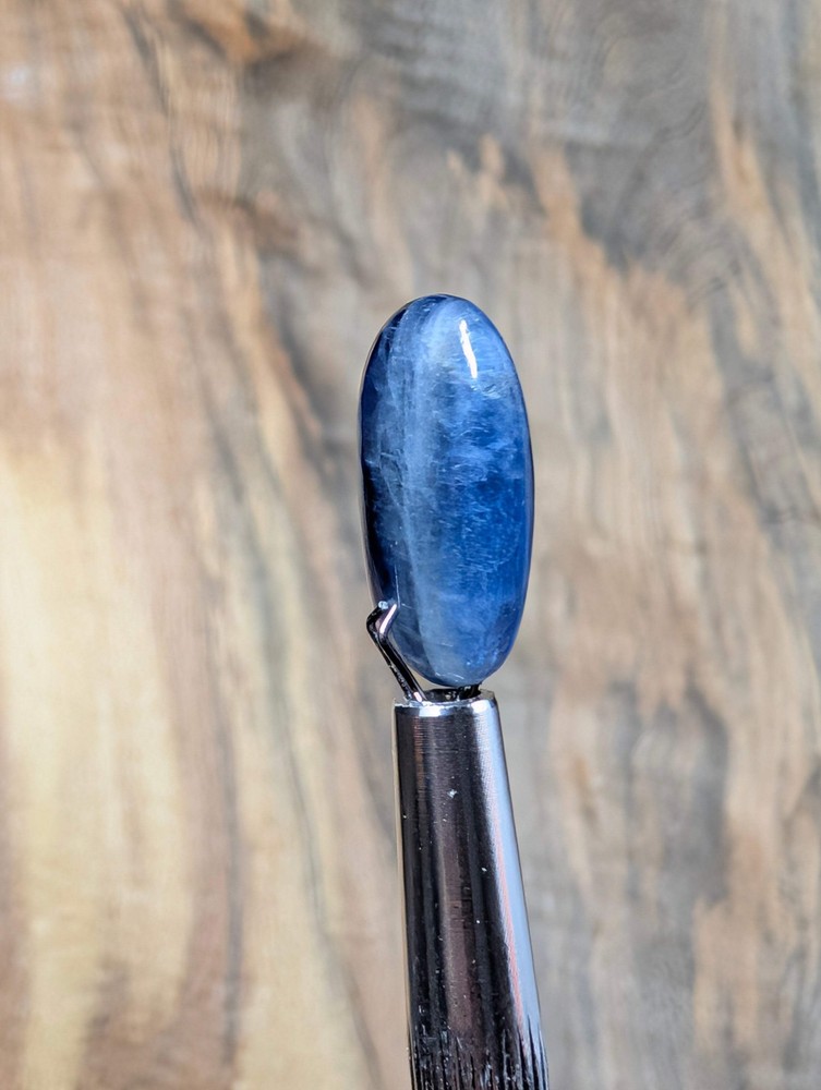 Kyanite Calibrated Cabochon | Deep Blue Flash
