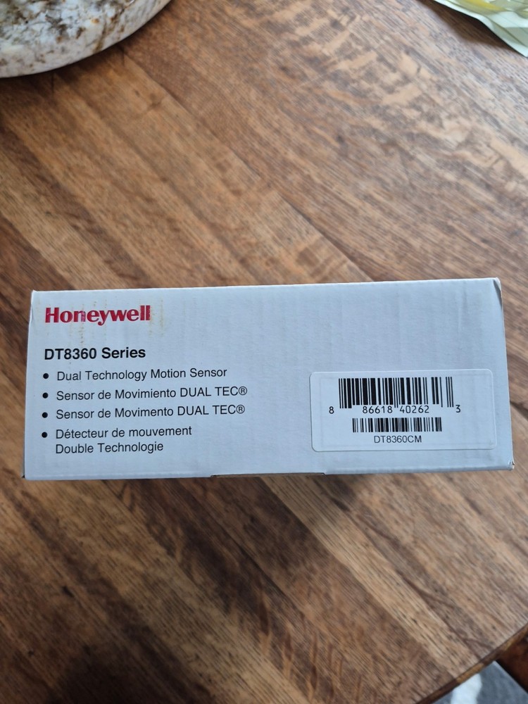 Honeywell DT8360 Dual Tec Motion Sensor- With Mirror Optics