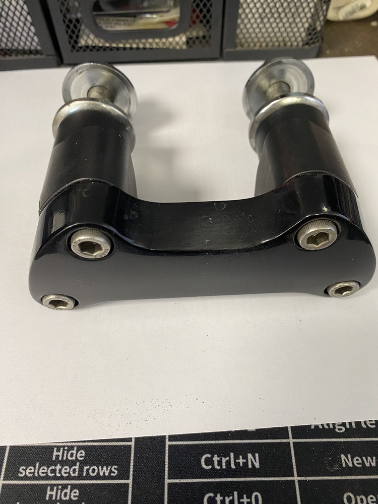 2” Black Riser W/hardware
