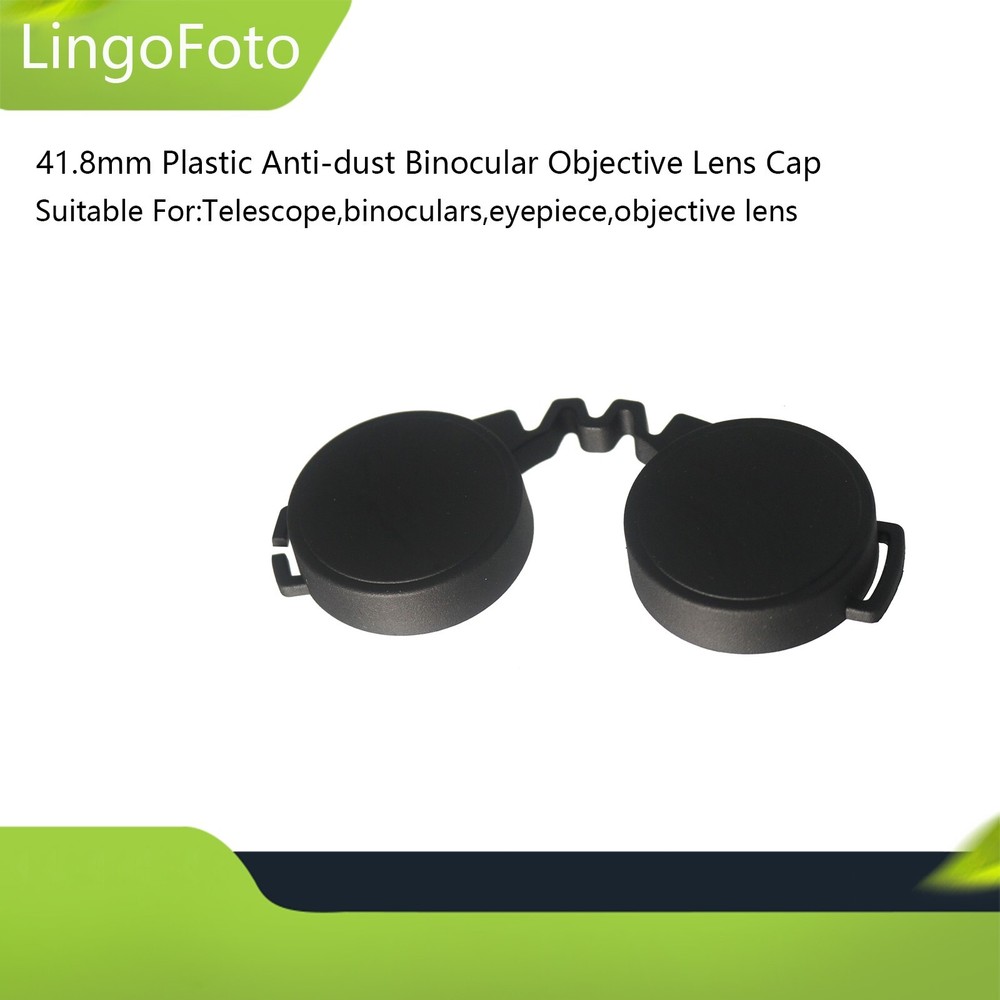 41.8mm Plastic Anti-dust Binocular Objective Lens Cap For Telescope Binocular
