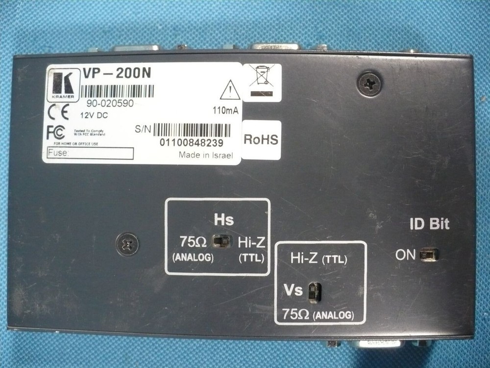 Kramer Tools VP-200N 1:2 High Resolution XGA DA Distribution Amplifier