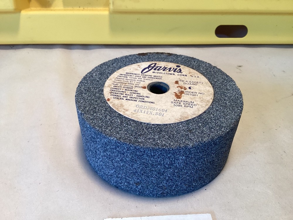 Vintage Jarvis 4.5” grinding wheel