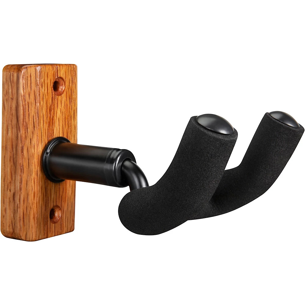 Proline Solid Wood Guitar Wall Hanger - Mahogany, 2-Pack