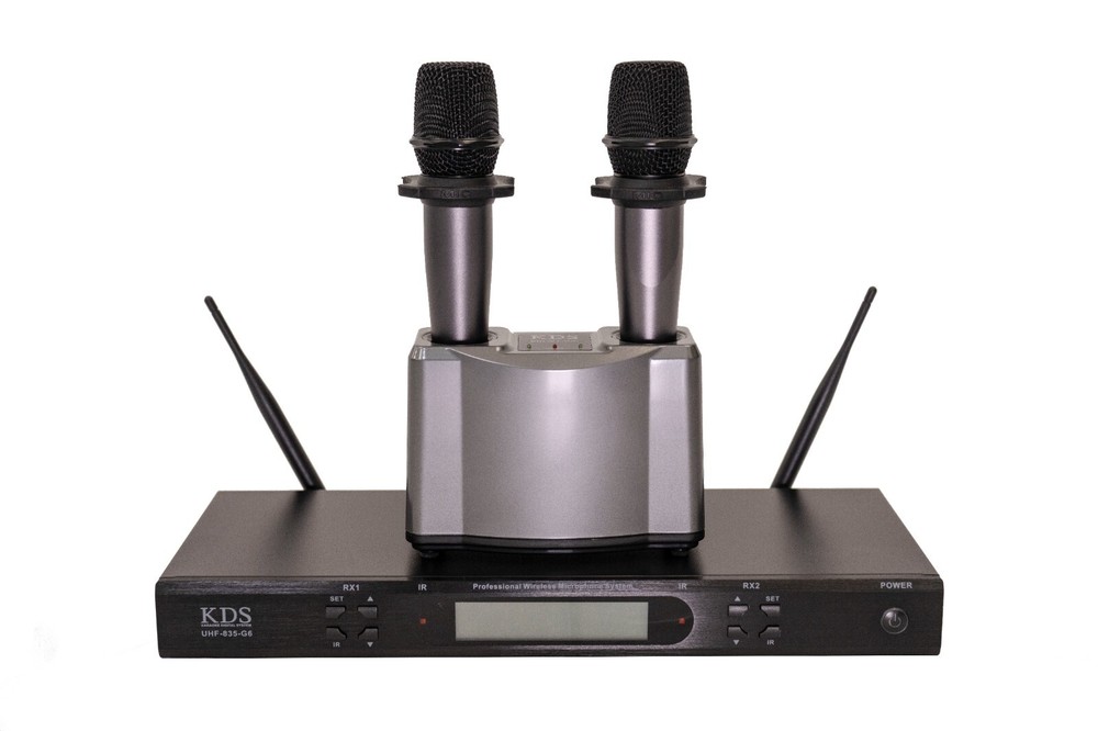 Professional Wireless Microphones KDS UHF-835-G6