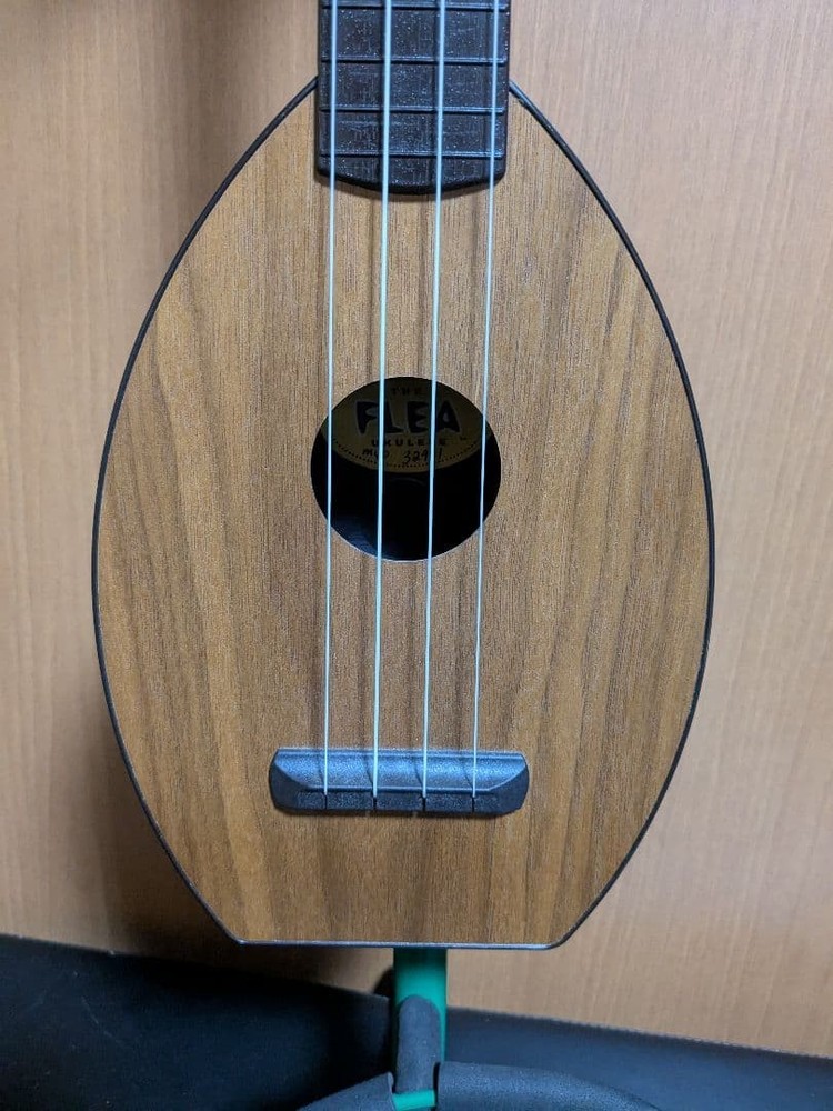 Ukulele Flea concert size rare walnut top no pattern