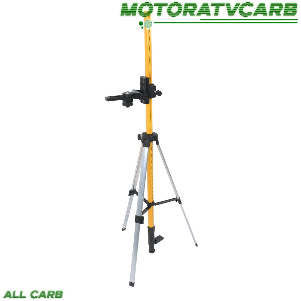 ALL-CARB 13.8FT Height Laser Level Pole Mount Telescopic Pole for Laser Level