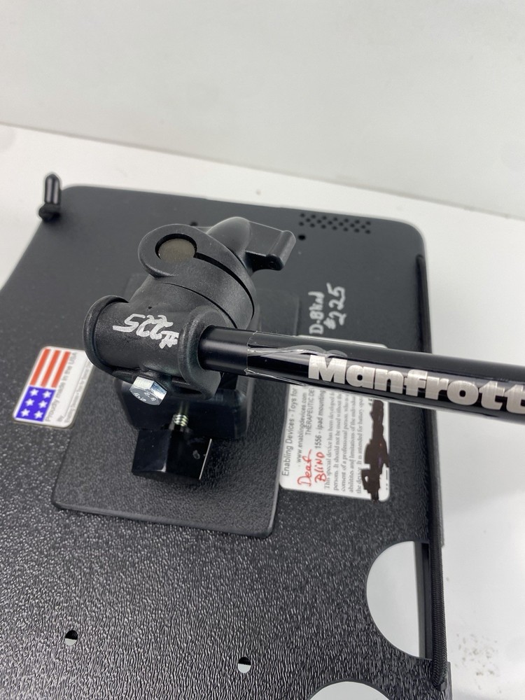 Enabling Devices #1566 iPad Mounting System Platform, Arm & Clamp Wheelchairs