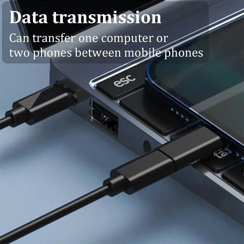 60W USB C Cable Kit Multi Adapter Set Type C Micro USB Lightning