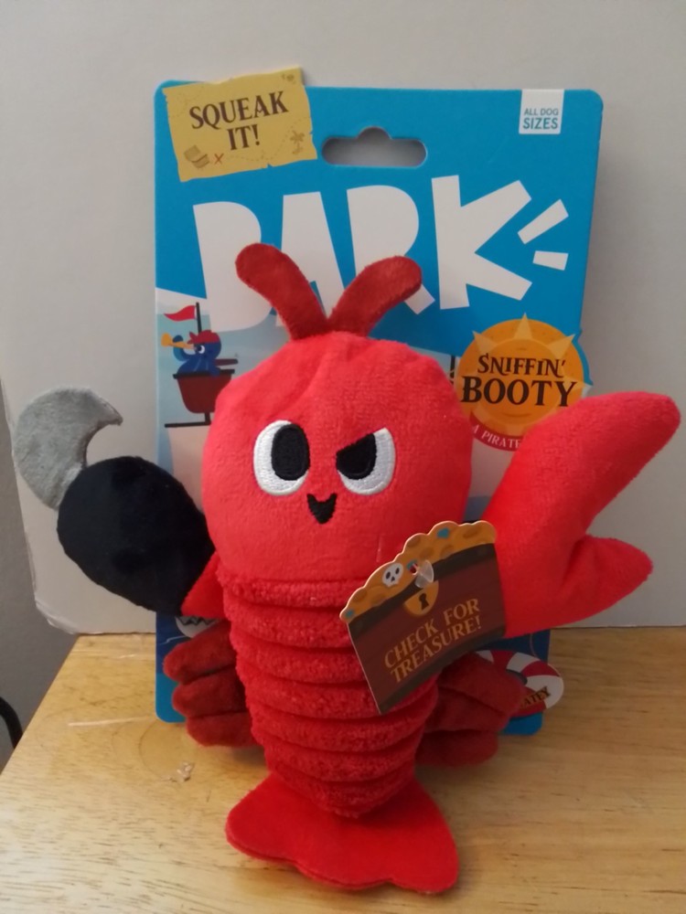 Bark Plush Sniffin Booty Lobster Pirate