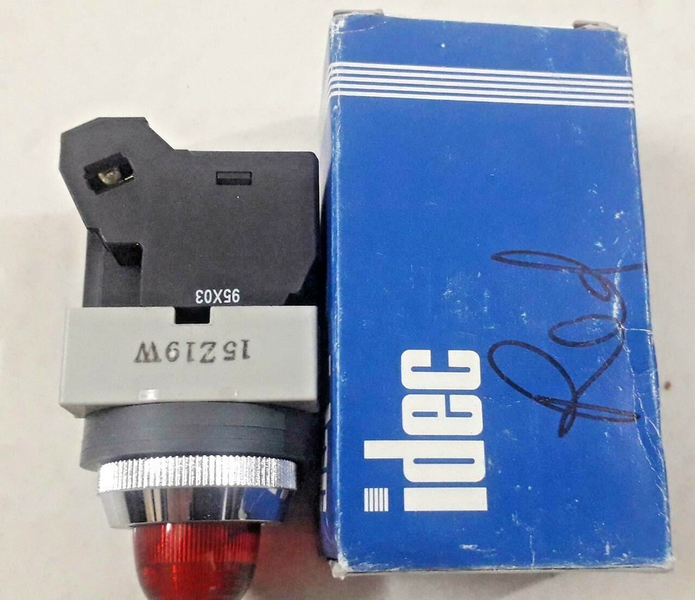 IDEC APS126N-R Red Pilot Light Control Unit 2 pcs NEW