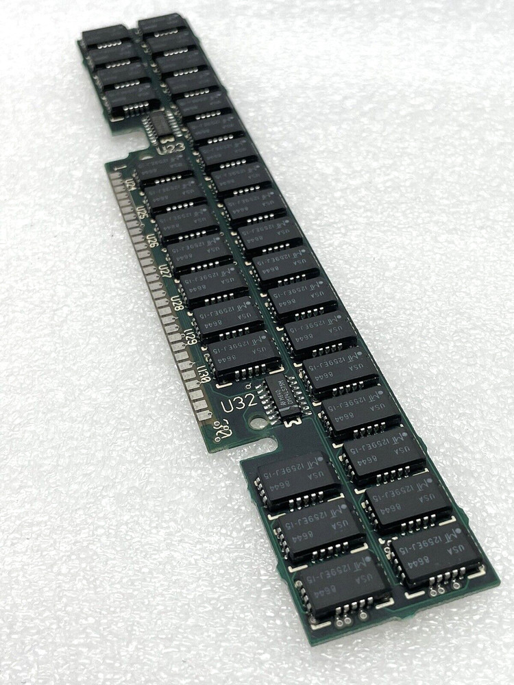 VINTAGE MAC MEMORY INC. MAX PLUS EXPANSION SIMM FOR APPLE MAC PLUS/SE NOT TESTED