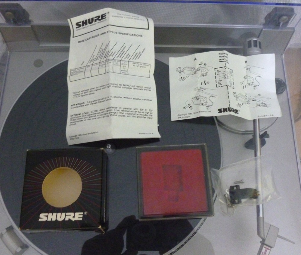 Technics SL-B500 Frequency Generator Servo Automatic Turntable + Shure M92E