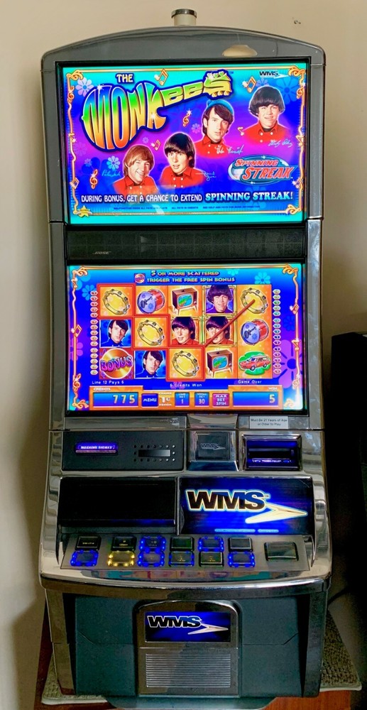 WMS BLUE BIRD 2 MONKEES VIDEO SLOT MACHINE