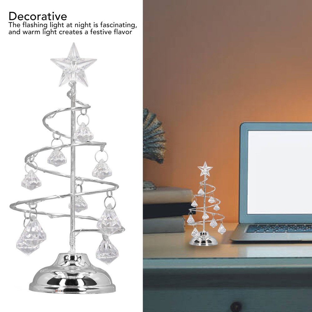LED Christmas Tree Lamp Durable Decorative Night Light For Home Office