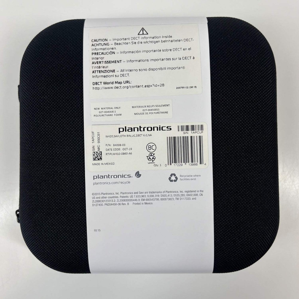 Plantronics Savi 420 Wireless Headset W420