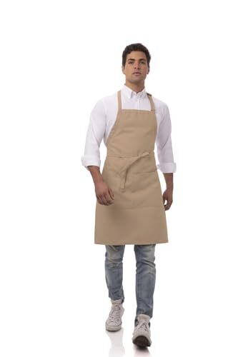 Unisex Butcher Apron Khaki One Size