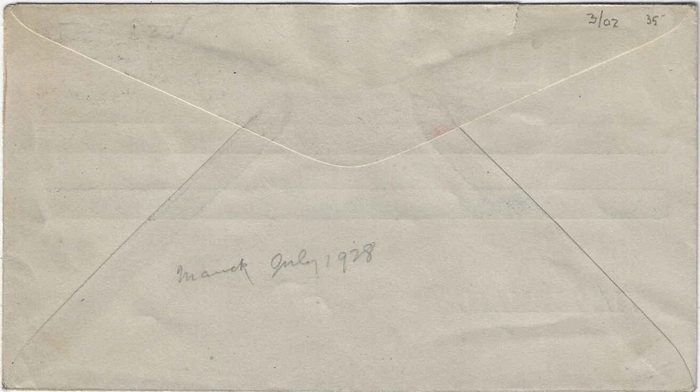 FDC # 623 -- 17c Wilson -- 1925 -- Roessler