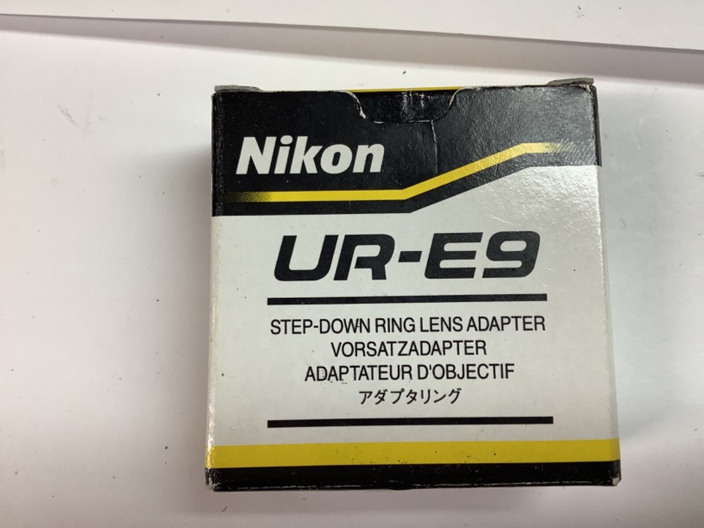Nikon UR-E9 Step-Down Ring Lens Adapter New