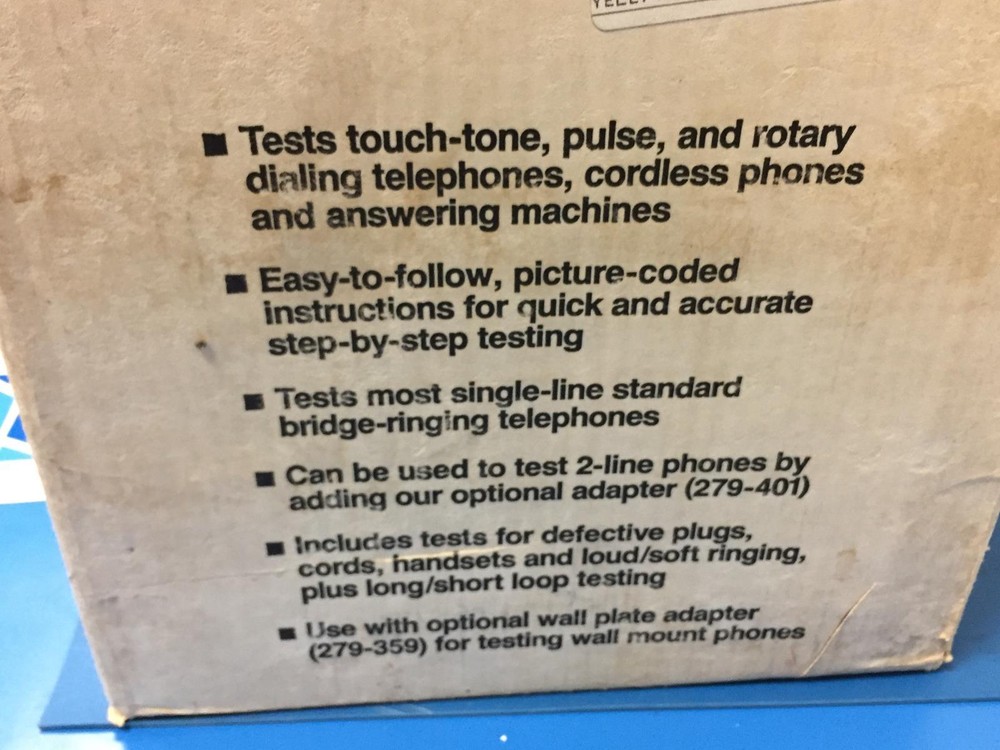 RS 43-114 TELEPHONE TESTER