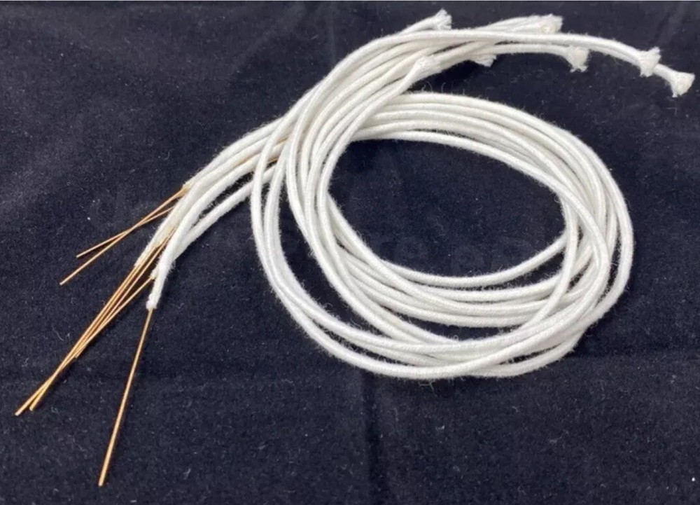 3 Three Luxury Lighter Quick Replacement Wire Tip Wick Wired Wicks Easy To Use