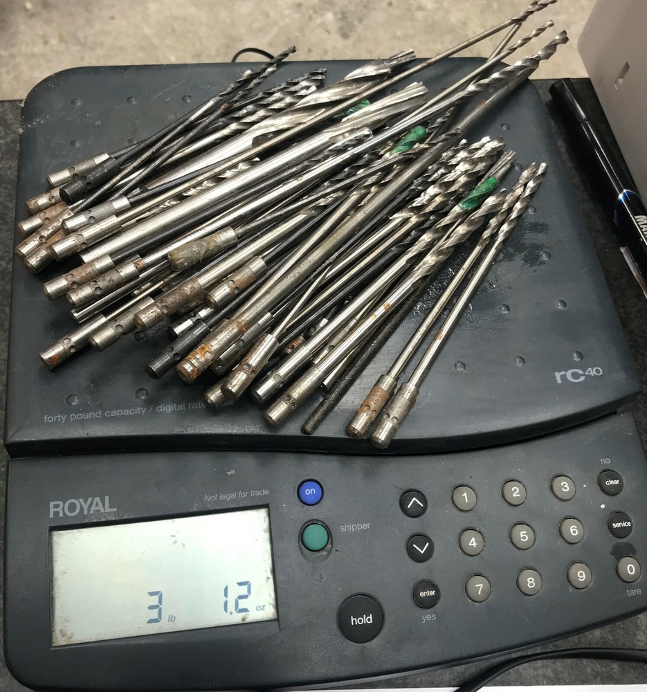 3 LBS OF ASSORTED DRILL BITS AND REAMERS