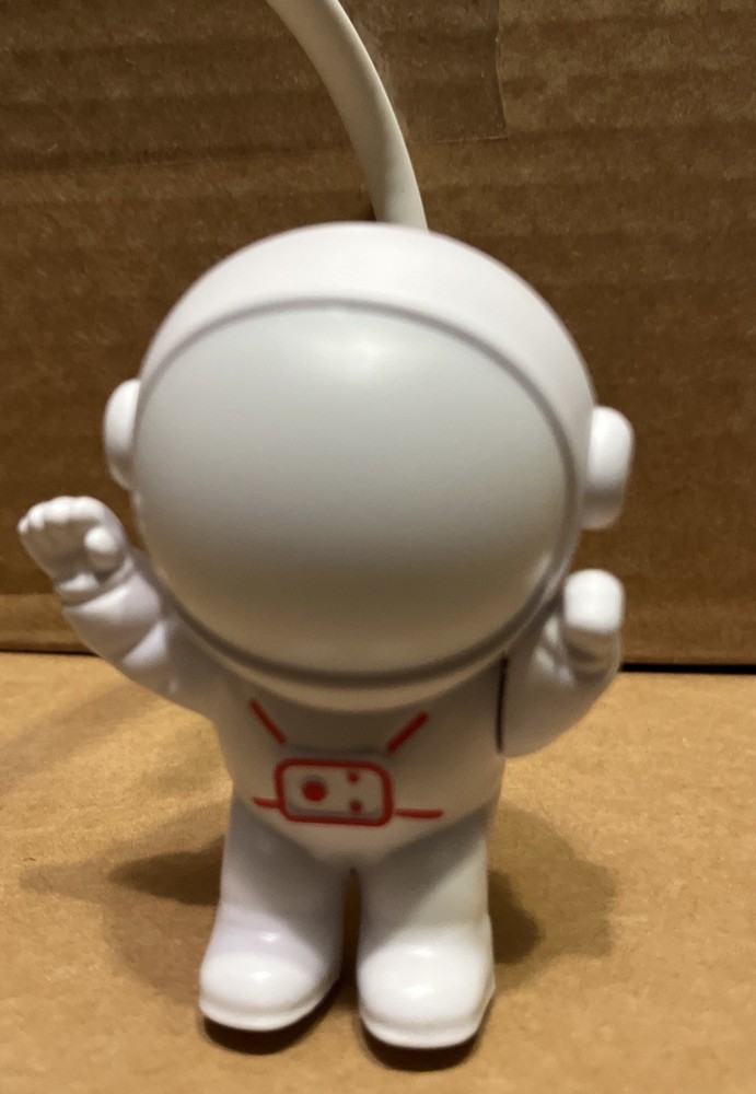 Astronaut NASA Space USB LED Task Light Control With Voice Command.