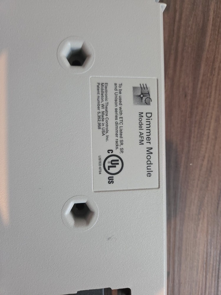 Etc Dimmer Module Blank Afm