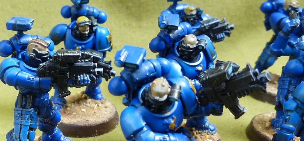 Incursor Squad painted - Space Marines - Warhammer 40K #6UJ