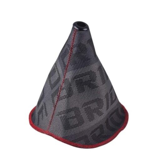 Black Car Shift Boot Cover Fabric Shifter Dust Protector Universal Decor Car