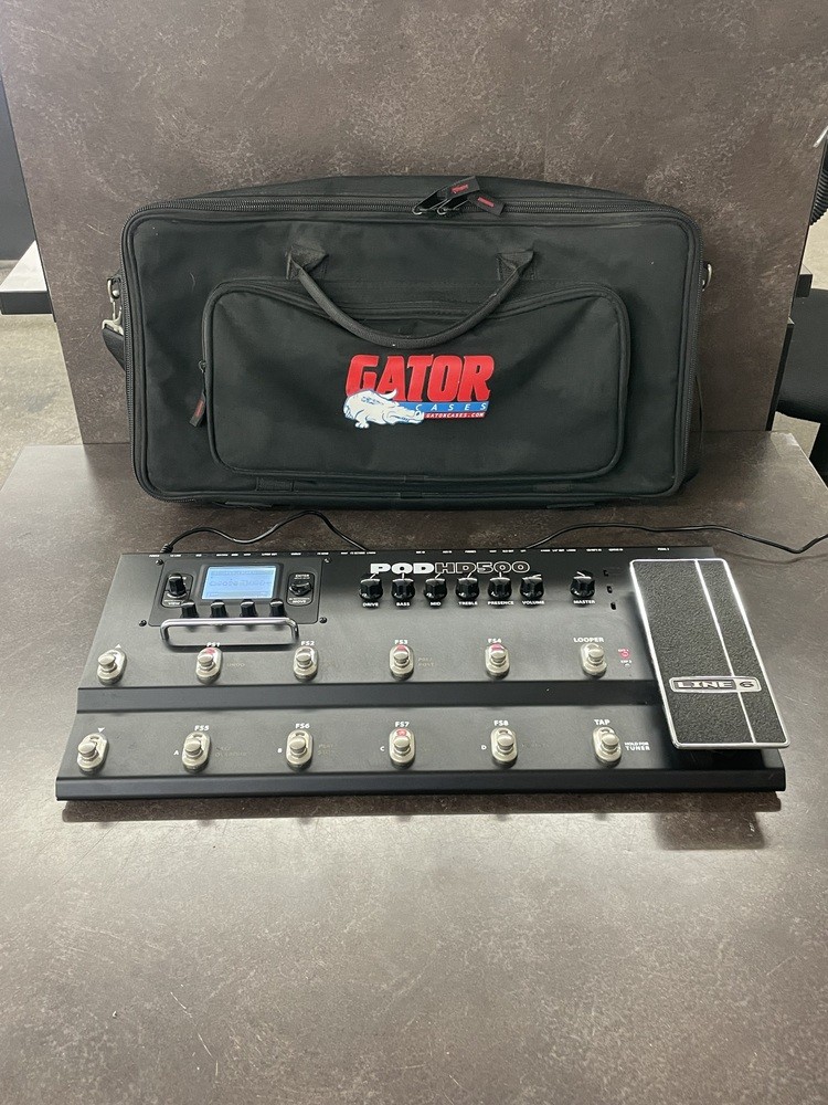 Line 6 POD HD500 Multi-Effects Guitar Pedal Processor – Working Condition