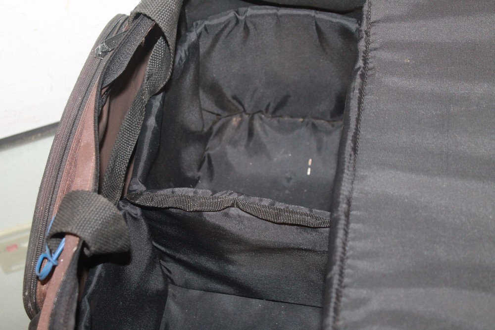 Ebonite Transport 2 Ball Bowling Bag Brown