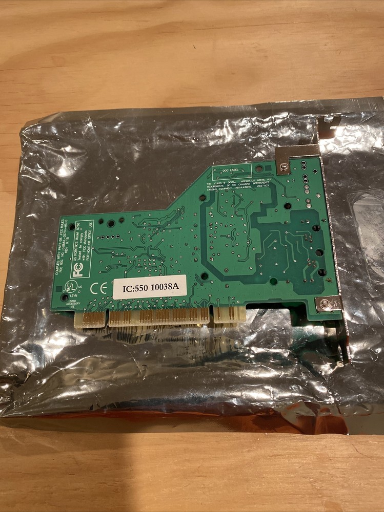 US Robotics USR5699B 56K V.92 Internal PCI Modem + Fax