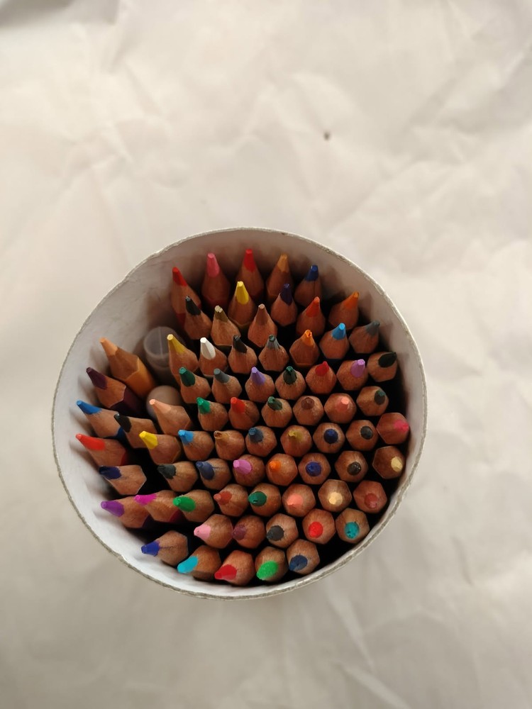 H&B 72 Watercolored Pencils Water Soluble