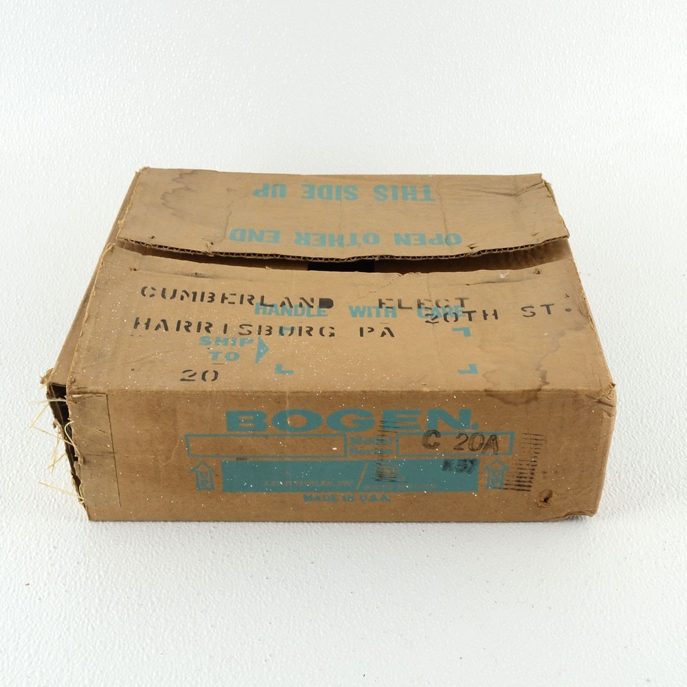 Bogen Challenger C-20A Solid State PA Amplifier 20W Tested w/ Box