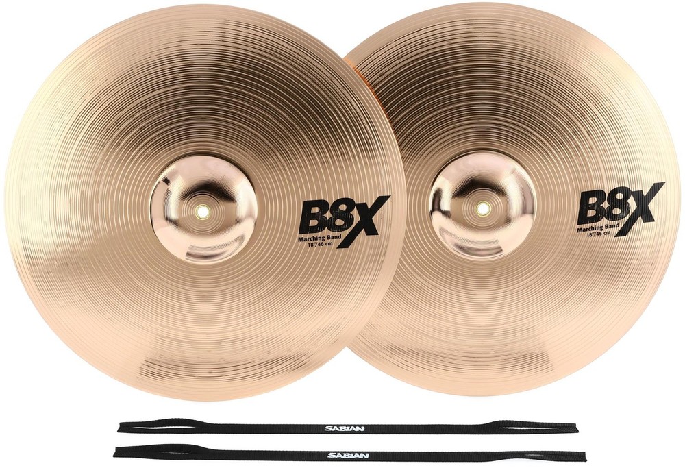 Sabian 18" B8X Band Hand Cymbals