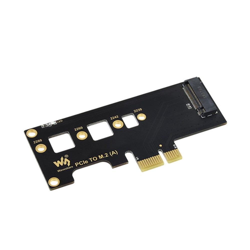 PCIe to M.2 Adapter Card with LED Light for Raspberry Pi RPI Compute Module 4