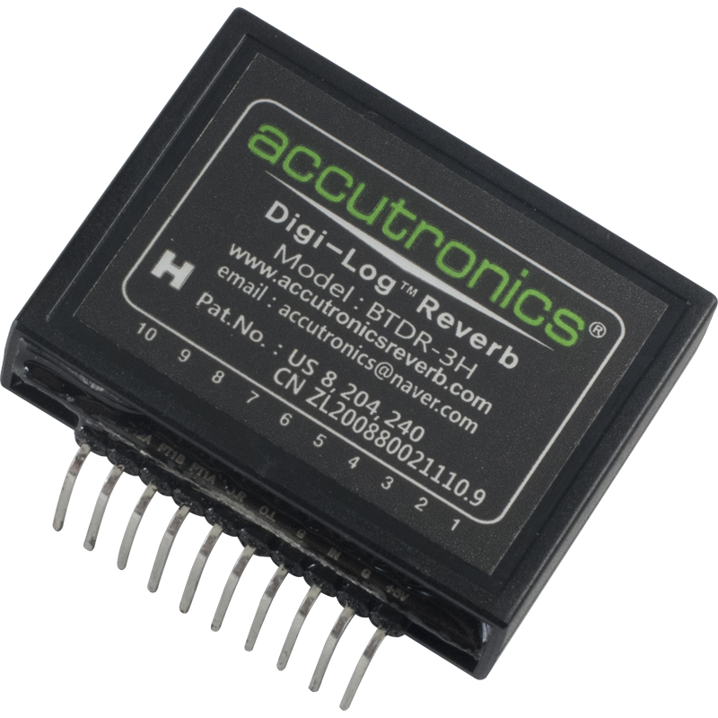 Reverb Module, Accutronics Belton, Digi-Log, Adjustable Decay