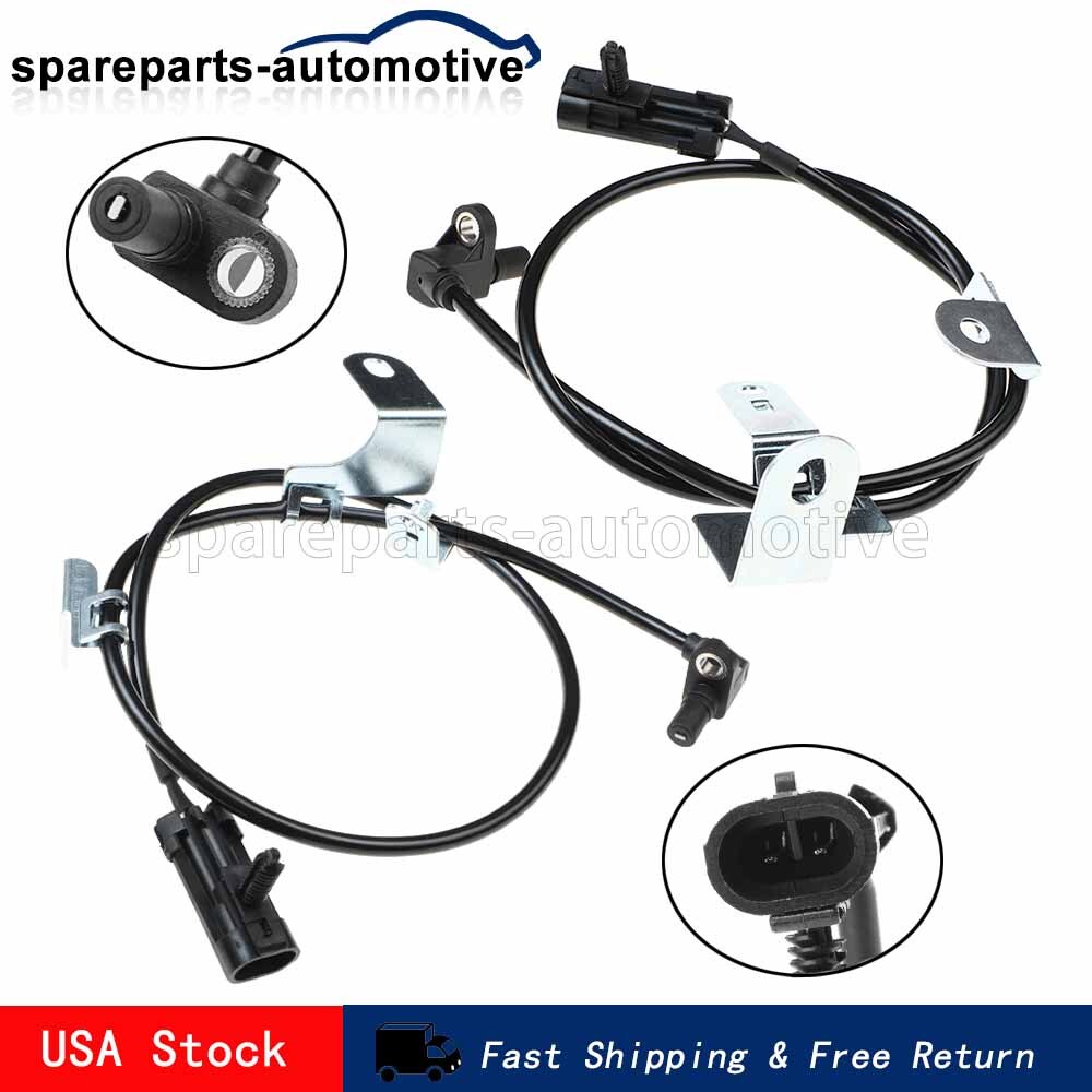 Front Left & Right ABS Wheel Speed Sensor for Chevrolet K1500 Tahoe Blazer S10