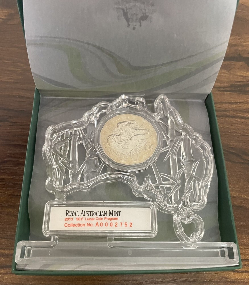Royal Australian Mint 2013 $.50 Lunar Coin Program