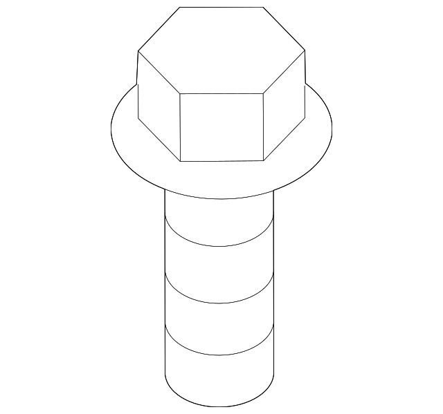 Genuine BMW Trans Mount Bolt 22-31-9-494-178