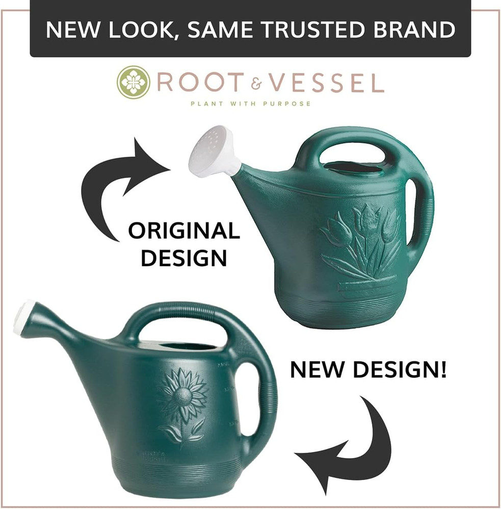 30301 Watering Can, 2-Gallon, Hunter Green