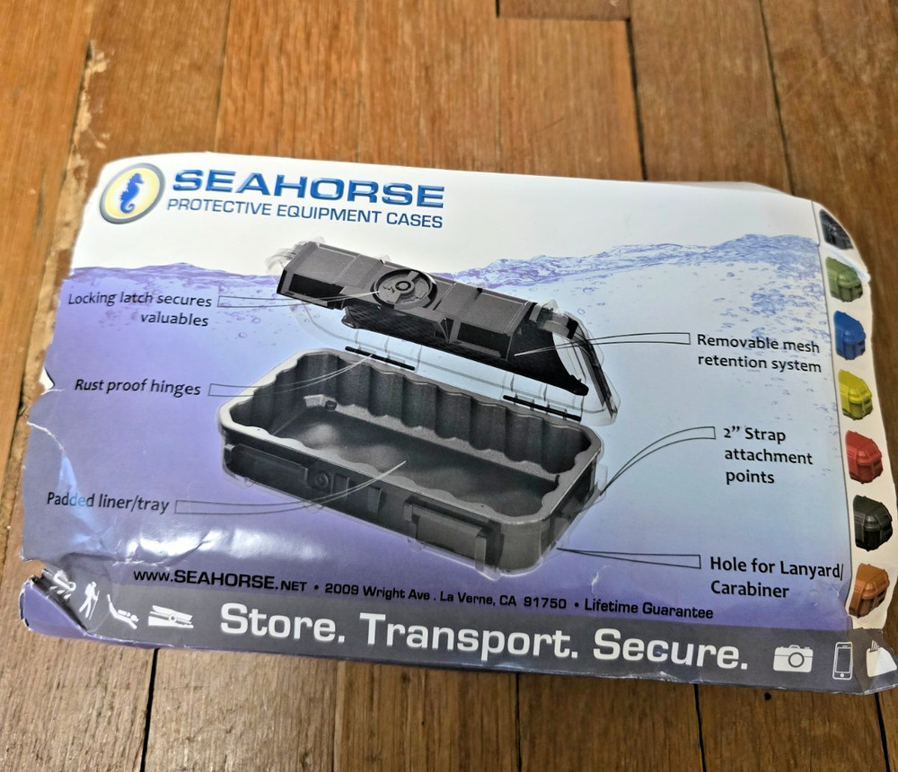 SEAHORSE Ammo Micro Case Black, 56B100BK