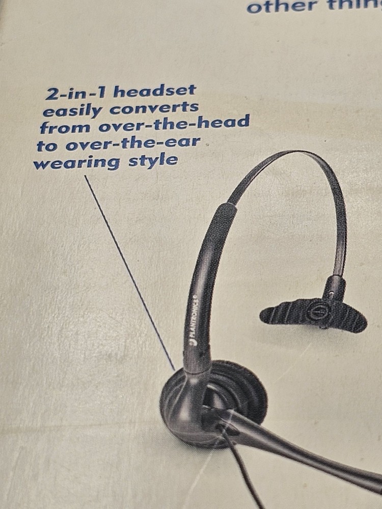 Plantronics-CS50 Convertible Wireless Headset Earset System