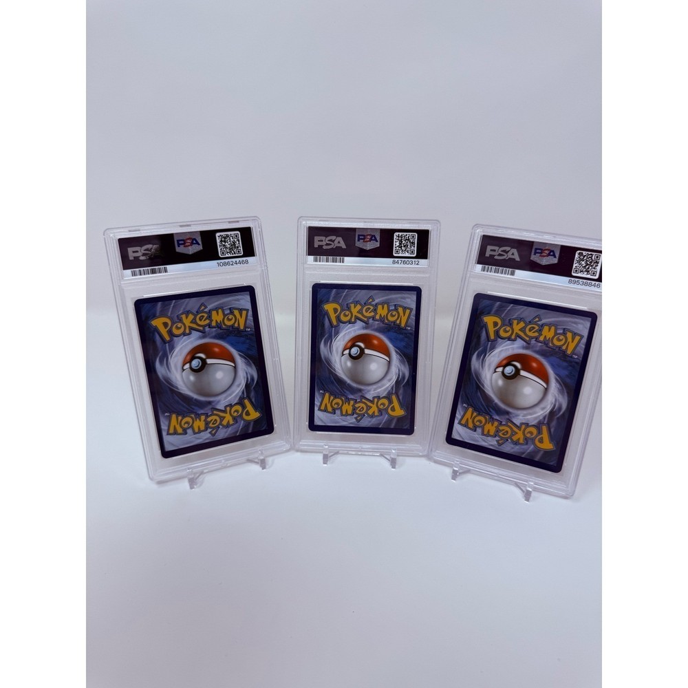 PSA 9 Mint Pokemon Celebrations Charizard Blastoise Venusaur Big 3 Set Bundle