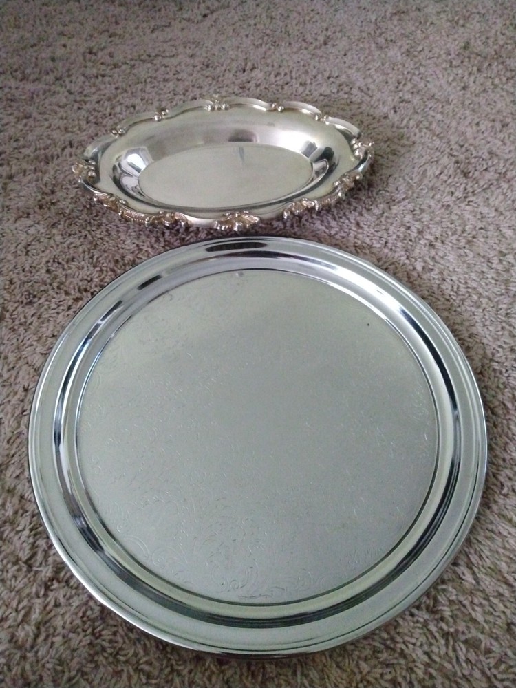 Silver Serving Trays