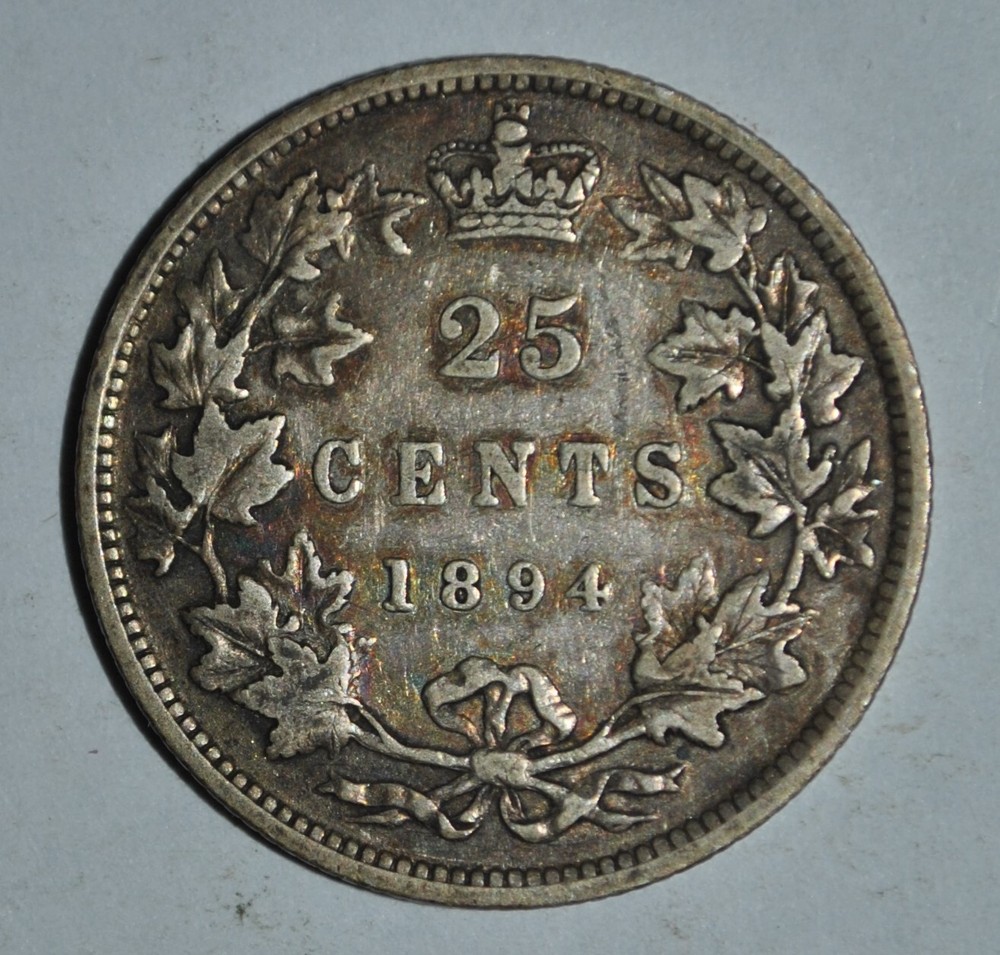 1894 CANADA 25 Cents {{{{4668