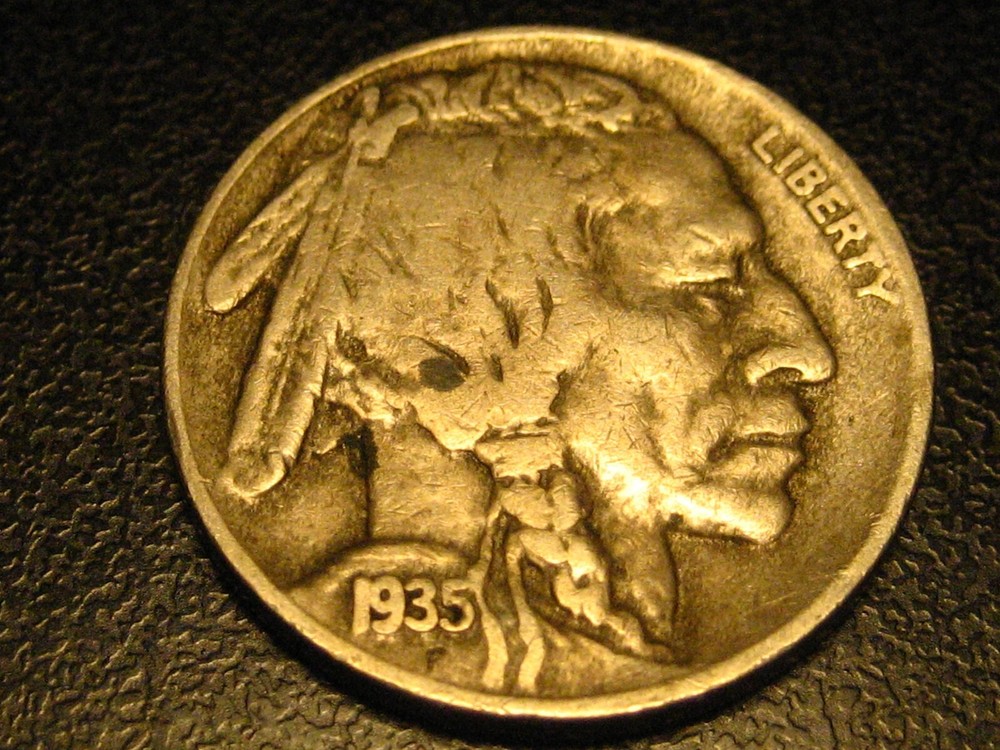 1935-D Buffalo Nickel BOLD FULL DATE