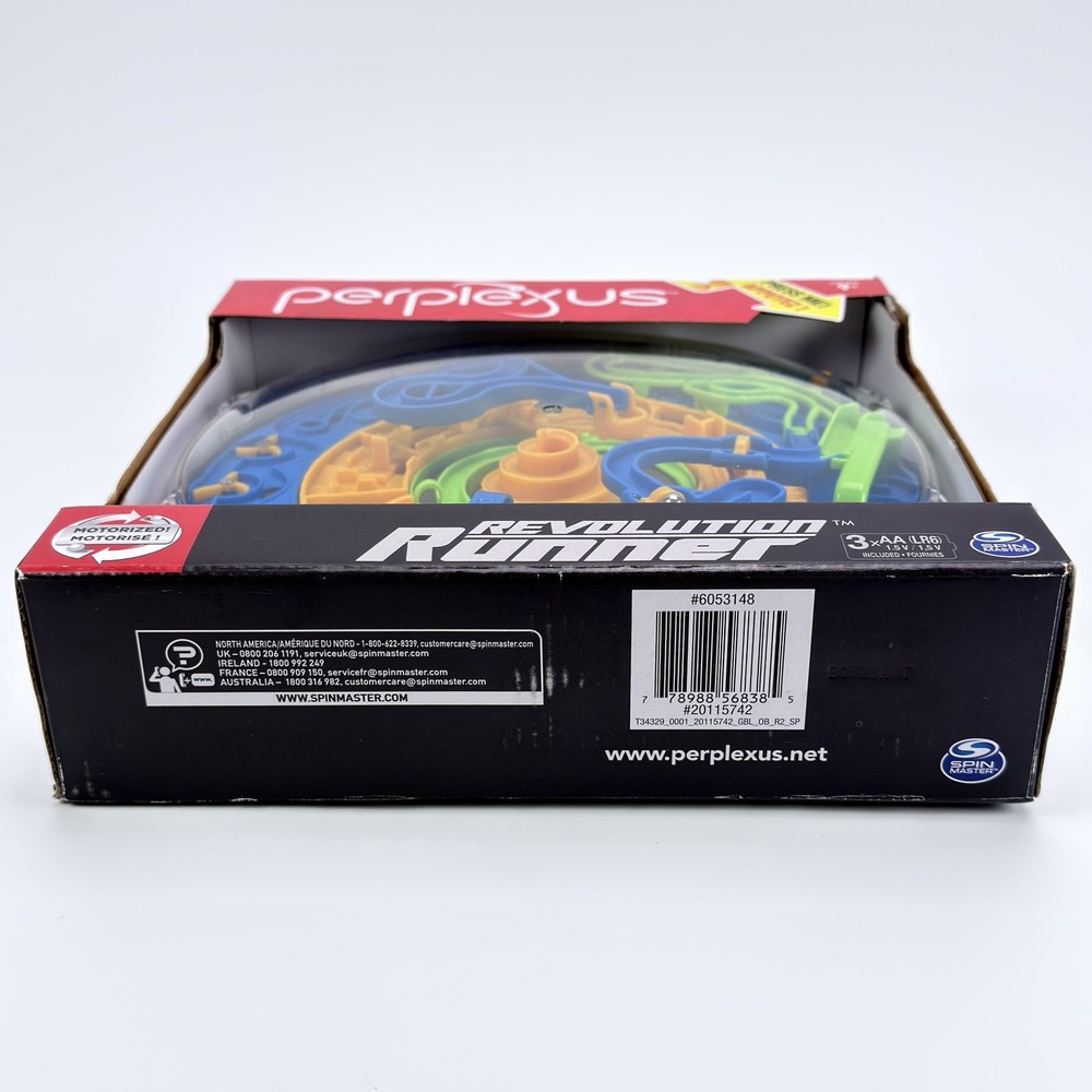 Perplexus Revolution Runner Motorized Perpetual 3D Maze Game Spin Master 9+ New