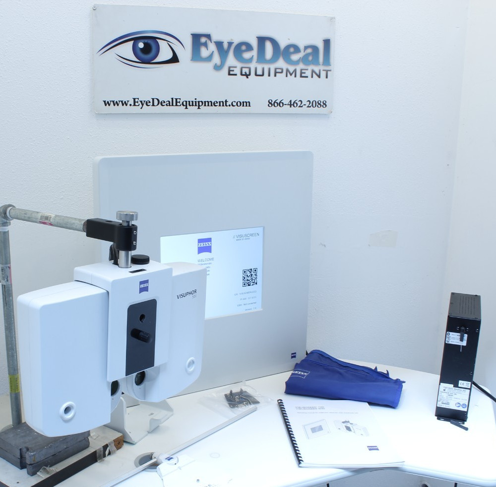 Zeiss VISUPHOR 500 and VISUSCREEN 100 Visual Acuity Chart