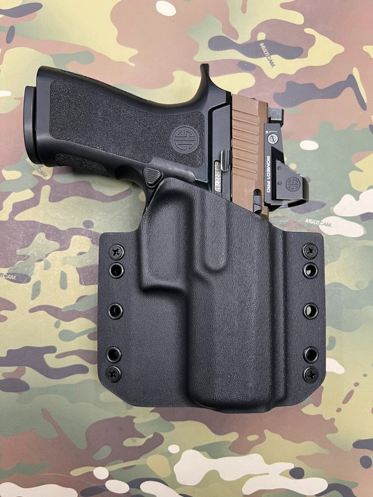 Black Kydex Holster for Sig Sauer P320 X Compact